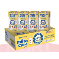 Thùng Sữa Pha Sẵn Nutricare Metacare (48 Hộp)