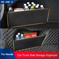 Car Trunk Side Storage Organizer For Honda Accord Civic Life Vezel XRV CRV URV 2006-2022 Auto Accessories Stowing Tidying