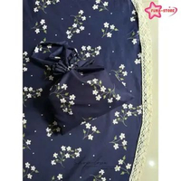 [PROMO FUNA] MUKENA DEWASA 2 IN 1 KATUN MIKRO MOTIF Berkualitas Sakura Navy