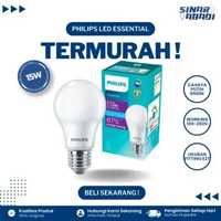Philips LED Essential 15W E27 6500K (Putih)