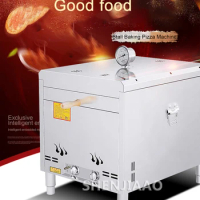 Pizza Oven Commercial Gas Oven Oven Pizza Outdoor Freshly Baked Mobile Pizza Machine Manual Pizza Oven Baking Pizza