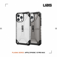 UAG iPhone 15 Pro Max 耐衝擊保護殼(按鍵式)-透色款