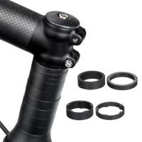 TOSEEK MTB Road Bicycle Full Carbon Fiber Washer 1-1/8" 28.6mm Bike Headset Stem Front Fork Adjustment Spacer 5mm 10mm