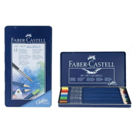 德國輝柏 Faber-Castell ART GRIP 創意工坊水彩色鉛筆 12色 / 24色 / 36色 [改白色新包裝］