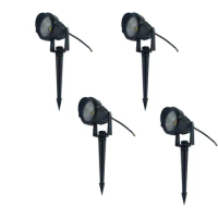 4pcs/pack 5W Waterproof Lights LED Lawn Lamp DC12V Landscape Spot Light IP66 110V 220V Outdoor Light