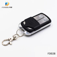 Malaysia 5326 330mhz 433MHz dip switch auto gate remote control,transmitter,keyfob with metal sliding cover free shipping