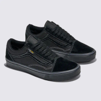 【VANS 官方旗艦】Cordura Old Skool 男女款黑色滑板鞋