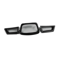 Black Resin Car Grill for Subaru Impreza WRX9 modified Mask Front bumper net body Kit Car Accessories