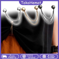 Magnet Hijab Pin Hijab 2pcs Magnet Sleeve Garter Armband Bartender Armband Kemeja Hijab Magnet Pin