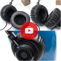 King Size Bass Booster Ear Pads Slow Rebound Memory Foam Cushion For GRADO GH1 GH2 GH3 GH4 GRADO Hemp Headphone