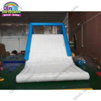 Grade Commercial Inflatable Water Slide 8x3x4m Giant Inflatable Water Slide For Rental