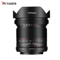 7Artisans 7 artisans 9mm F5.6 Full-Frame ultra-wide-angle prime Lens DSLR Mirrorless Camera for Sony E Leica L Canon RF Nikon Z
