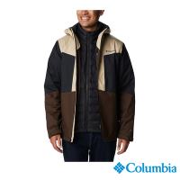 Columbia哥倫比亞 男款Omni-Tech防水保暖兩件式外套-棕色 UWE59790BN / FW22