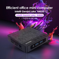 GXMO mini pc Intel N4020 mini computer portable pc mini Support Dual 4k Display PC mini with Dual Wifi Band and BT