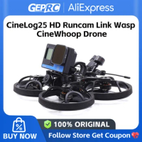 GEPRC CineLog 25 HD Runcam Link Wasp Camera CineWhoop Drone WITH For RC FPV Quadcopter Drone CineLog25