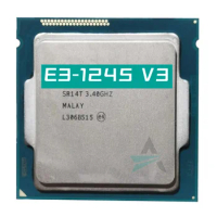 Xeon E3-1245 v3 E3 1245v3 E3 1245 v3 3.4 GHz Quad-Core Eight-Thread CPU Processor 8M 84W LGA 1150