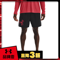 【UNDER ARMOUR】UA 男 Woven 印花短褲_1377139-001