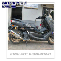 Knalpot motor Nmax Pcx Aerox Vario Knalpot Racing Nmax Akrapovic Knalpot Racing Pcx