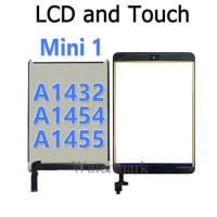 LCD Display and Touch Screen Tested For APPLE iPad Mini 1 2 3 Mini1 Mini2 Mini3 A1432 A1454 A1455 A1489 A1490 A1491 A1600 A1601