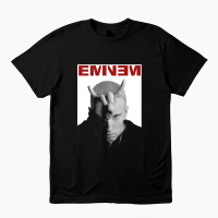 KARIMAKE【100% Cotton】2023 Genuine original Eminem rapper T-Shirt personality Baju Lelaki Oversized C