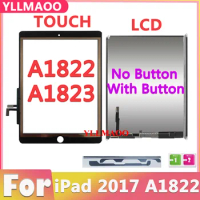 For iPad 2017 LCD And Touch Screen Digitizer For iPad 9.7 2017 A1822 A1823 LCD Touchscreen Glass Panel Assembly Replacement