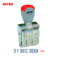 (1 Pcs) Stempel Cap Tanggal Bulan Tahun JOYKO D-3 Date Month Year Stamp (5 mm)