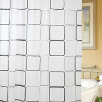 Loxin 浴室防水防霉浴簾 180x180cm 浴簾 門簾 衛浴用品