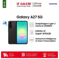 Samsung Galaxy A27 5G 6/128GB | Hp AI | IP64 | 5000 mAh Black