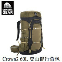 [ Granite Gear ] Crown2 60L 登山健行背包 / Multi-Day 綠黑 R / 5000008