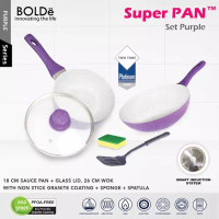 Bolde BOLDe Super Pan Granite Set Purple 5 Pcs