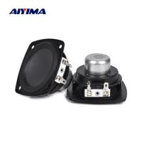 AIYIMA 2Pcs 2.75 Inch Portable Speaker 4 Ohm 15W Full Range DIY Bluetooth Audio Speakers Neodymium Magnetic Home Theater