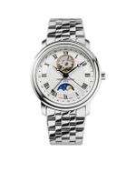นาฬิกาข้อมือผู้ชาย Classics Heart Beat Moonphase Date Automatic รุ่น FC-335MC4P6B2 ขนาด 40 มม. สีเงิ