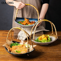 日式餐具火鍋蔬菜拼盤網紅盤子創意日式壽司店餐具擺盤子商用餐廳