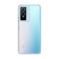 【RedMoon】vivo Y76 5G 防摔透明TPU手機軟殼 鏡頭孔增高版