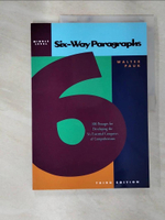 【書寶二手書T3／語言學習_D9U】Six-Way Paragraphs: Middle Level_MCGRAW-HILL EDUCATION ASIA