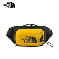 【The North Face】北面男女款黃黑色便捷休閒腰包｜52RWYQR