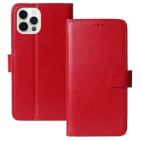 For Apple iPhone 12 Mini 5.4" Case Stand Leather Flip Wallet Cover for Apple iPhone 12 Mini Mobile Phone Case