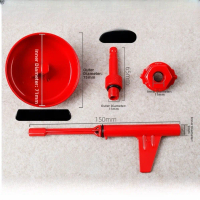 Set Alat Tukar Minyak Gearbox 9 Kelajuan 725‑0, Set Sepana Aloi Zink 4 PCS untuk C