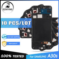 10 Piece/Lot OLED For Samsung Galaxy A30S SM-A307F SM-A307FN SM-A307G SM-A307GN LCD Display Digitizer Touch Screen Assembly