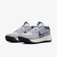 【NIKE 耐吉】戶外鞋 ACG Lowcate 男鞋 灰 海軍藍 休閒 麂皮 多功能 運動鞋(DM8019-004)