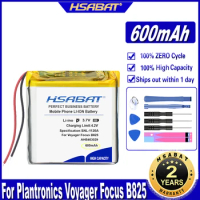 HSABAT AHB403029 600mAh Battery for Plantronics Voyager Focus B825 Earphone headset Batteries