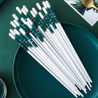 不發霉的筷子家用高檔歐式奢華家庭新款一人一筷高級骨瓷