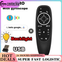 G10 G10S Voice Remote Control 2.4G Wireless Mouse Gyroscope IR Learning for Android tv box HK1 H96 X96 mini