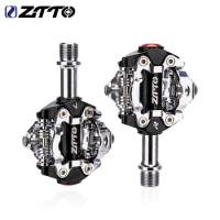 ZTTO Bike Pedals Cycling Road Bike MTB Clipless Pedals Self-locking Pedal with Clips Doubleside Ultralight Pedal Bike Parts