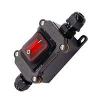 1 Piece IP67 Waterproof Inline Switch 12V DC 20A High Current Power Waterproof Switch