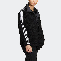 Adidas Metrevboa JKTT2 HM7114 女 外套 立領 羊羔毛 絨毛 雙面穿 運動 休閒 黑