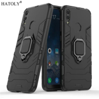 For Huawei Y7 2019 Case Cover for Huawei Y7 2019 Finger Ring Phone Case Protective Hard PC Case For Huawei Y9 Prime 2019 Nova 5T