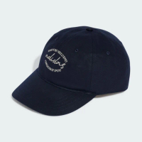 【adidas 愛迪達】帽子 棒球帽 運動帽 遮陽帽 DAD CAP EMBR 藍 IY7692