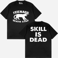 TEENAGE DEATH STAR tshirt skill is dead / kaos band TDS / kaos distro pria wanita
