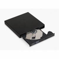【anra】USB 外接式光碟機(可讀CD/DVD、燒錄CD)